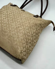 Tommy Hilfiger Tan Monogram Tote Bag