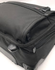 Tumi Black Ballistic Nylon 2-Wheeled Multi-Use Briefcase