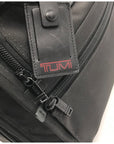 Tumi Black Ballistic Nylon 2-Wheeled Multi-Use Briefcase