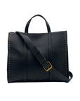 Style & Co Black Medium Boxy Tote