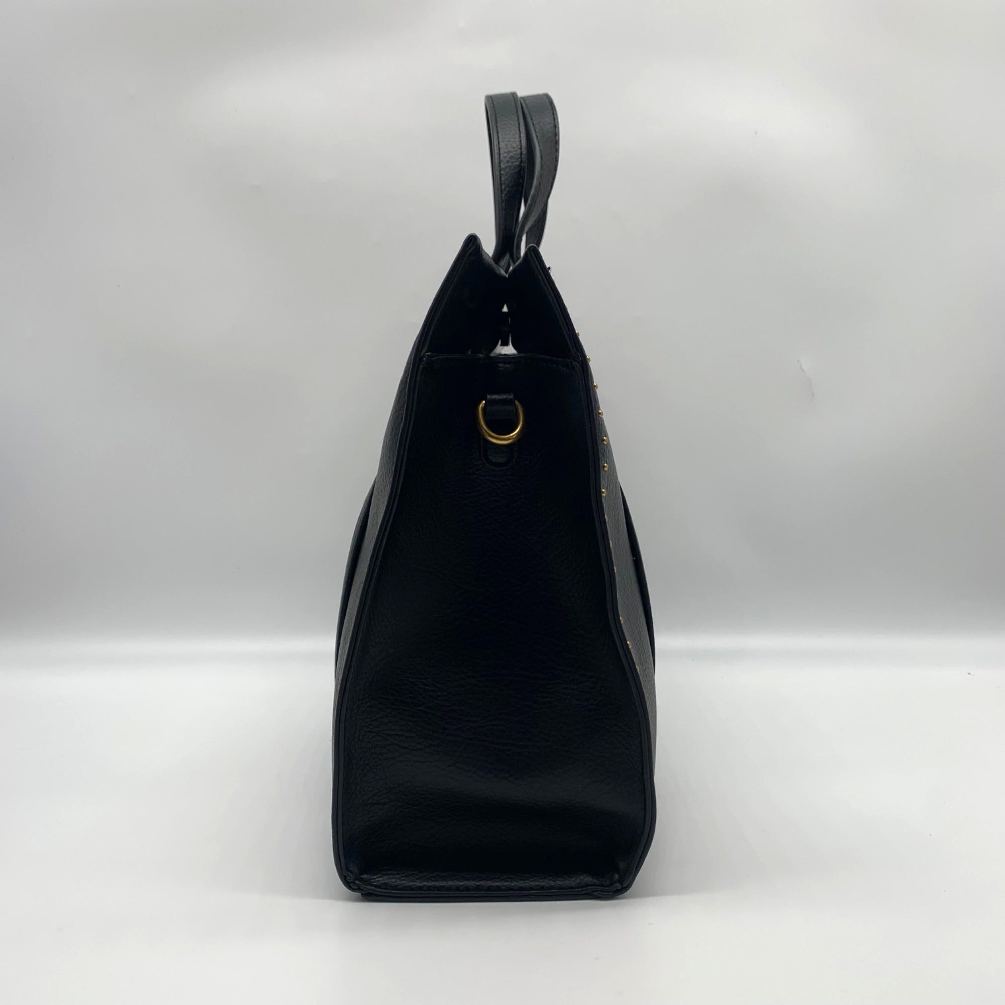 Style &amp; Co Black Medium Boxy Tote