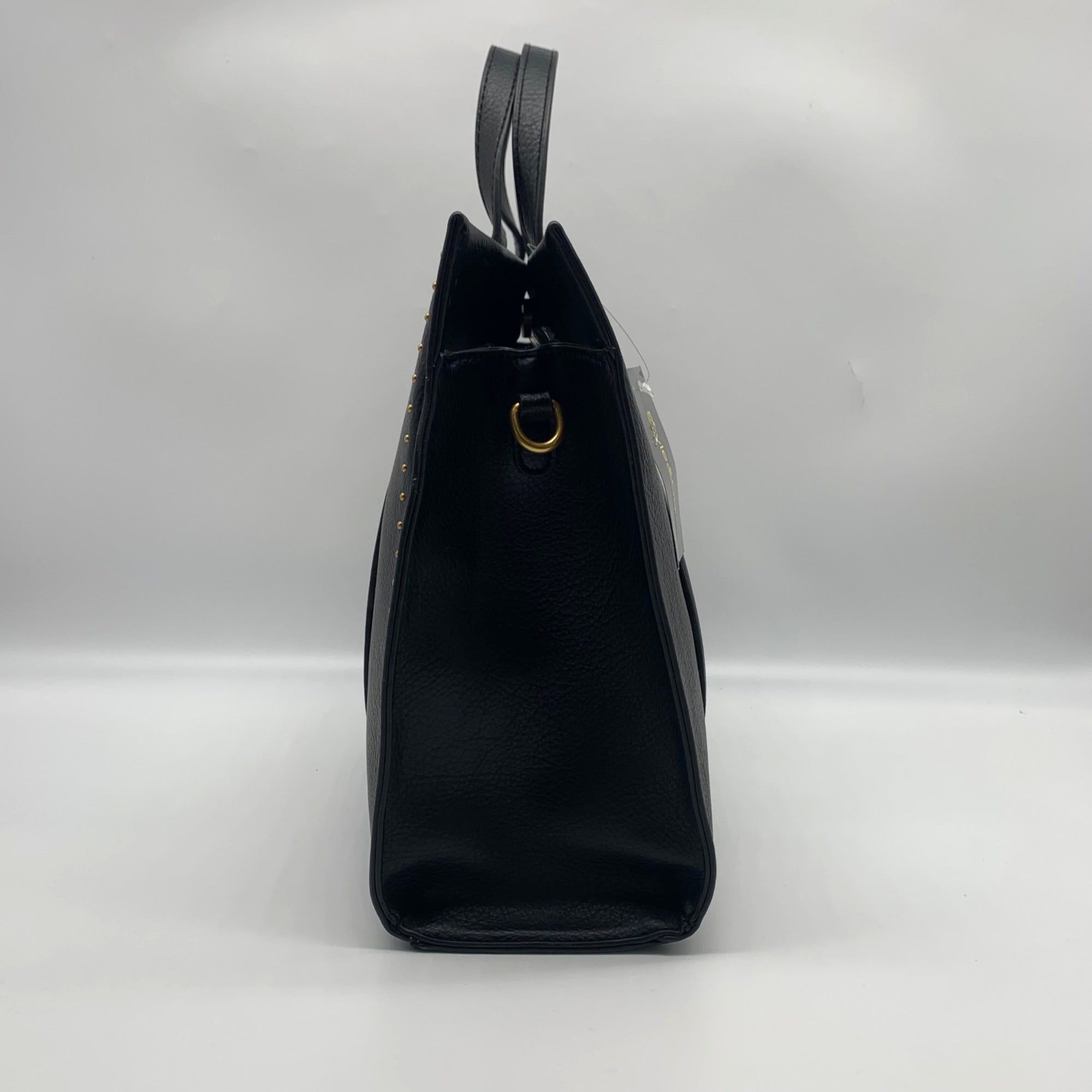 Style &amp; Co Black Medium Boxy Tote