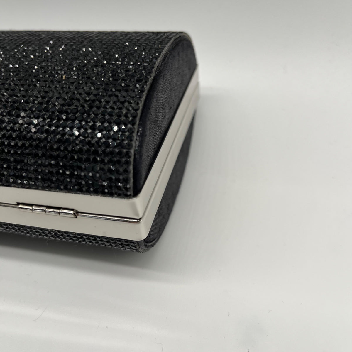 I.N.C. International Concepts Black Ranndi Microstone Mini Clutch Crossbody
