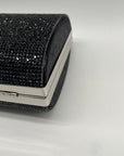 I.N.C. International Concepts Black Ranndi Microstone Mini Clutch Crossbody