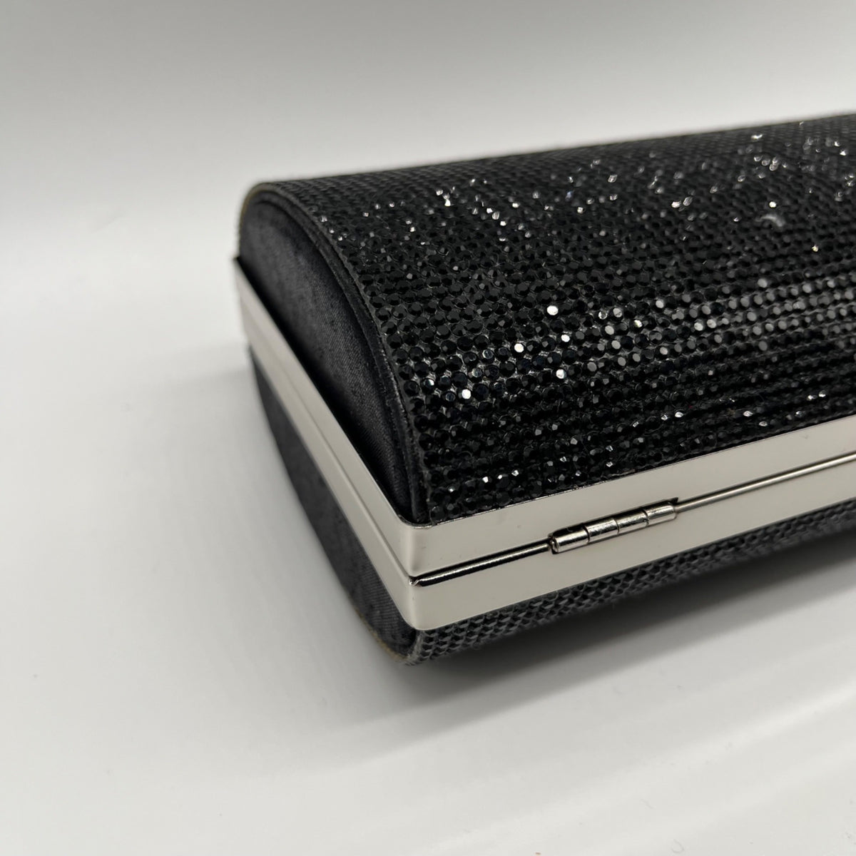 I.N.C. International Concepts Black Ranndi Microstone Mini Clutch Crossbody