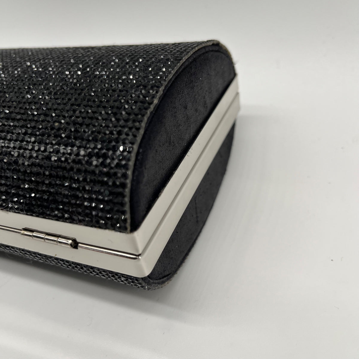 I.N.C. International Concepts Black Ranndi Microstone Mini Clutch Crossbody