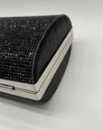 I.N.C. International Concepts Black Ranndi Microstone Mini Clutch Crossbody