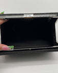 I.N.C. International Concepts Black Ranndi Microstone Mini Clutch Crossbody