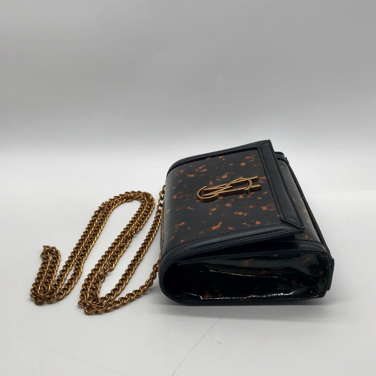 Steve Madden Tortoise Synthetic T-Flap Crossbody Bag
