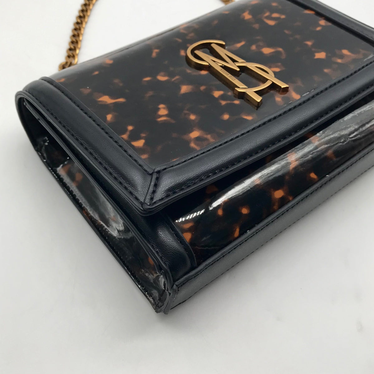 Steve Madden Tortoise Synthetic T-Flap Crossbody Bag