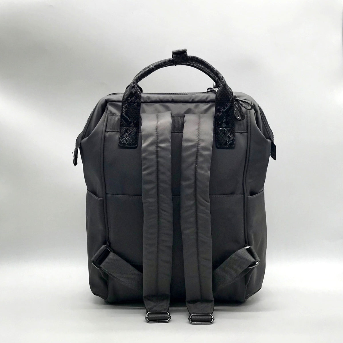 Baggallini Storm Gray Nylon Backpack