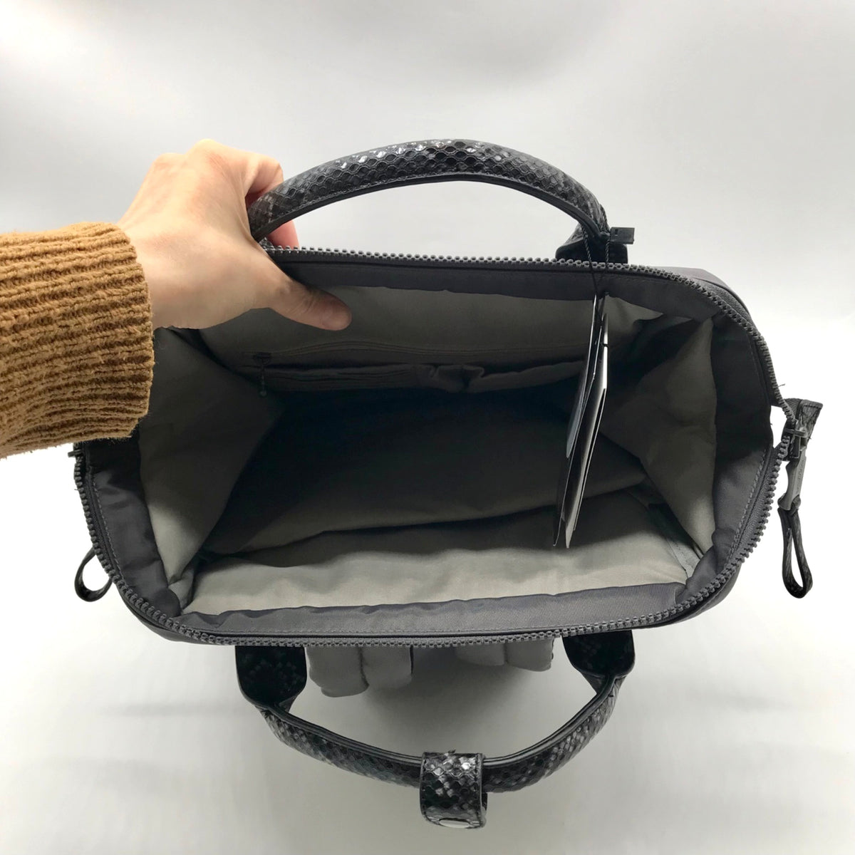 Baggallini Storm Gray Nylon Backpack