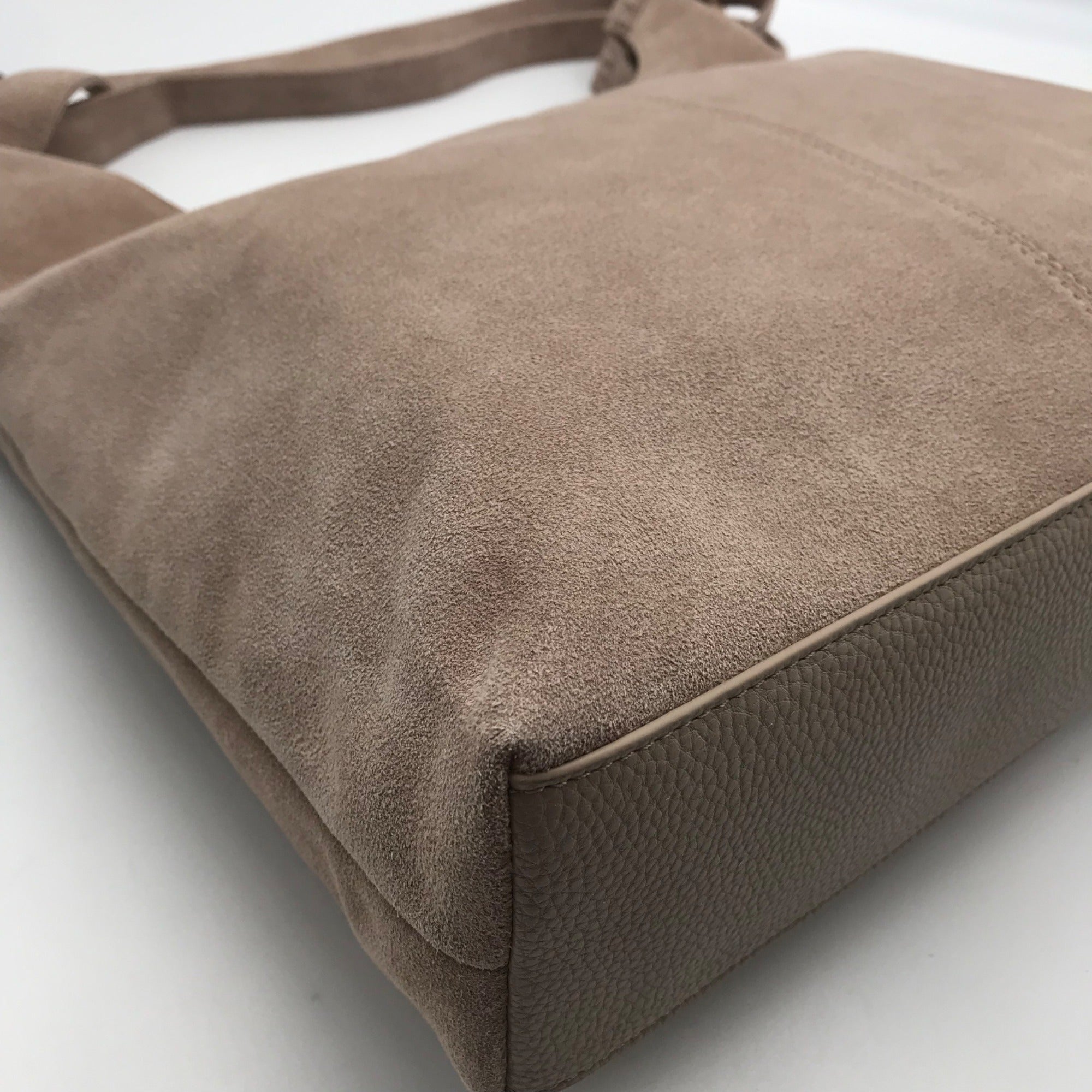 The Sak Sand Suede Huntley Hobo Bag