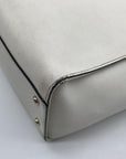 Kate Spade White Saffiano Leather Large Cedar Street Hayden Convertible Satchel