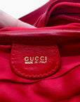 Gucci Red Smooth Leather Belt Bag