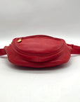 Gucci Red Smooth Leather Belt Bag