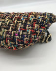 Betsey Johnson Multi-Color Plaid Tweed Fanny Pack