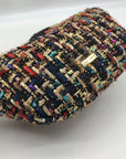 Betsey Johnson Multi-Color Plaid Tweed Fanny Pack