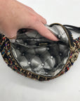 Betsey Johnson Multi-Color Plaid Tweed Fanny Pack