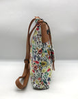 Rieker Floral and Tan Crossbody Bag