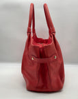 Kate Spade Red Leather Berkshire Road Stevie Satchel Bag