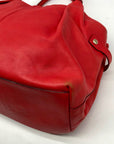 Kate Spade Red Leather Berkshire Road Stevie Satchel Bag