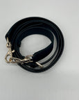 Guess Black Triple Compartment Leather Crossbody Bag