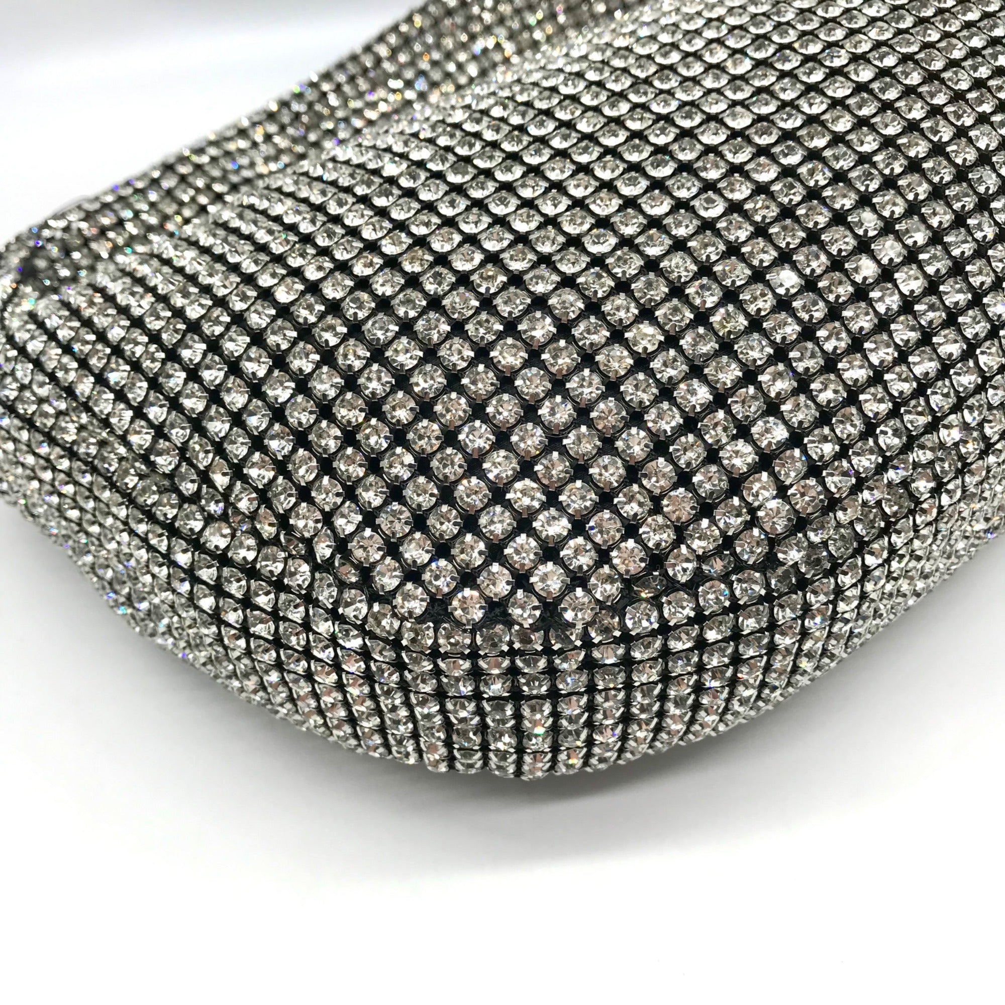 I.N.C. International Concepts Black Diamond Mesh Hobo Bag