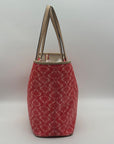 Coach Pink Coated Canvas Park Metro Tote Bag F25673