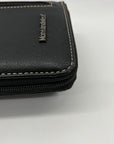 Montana West Black Leather Western Tooled Phone Case Crossbody Wallet