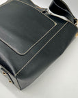 Dooney & Bourke Black Leather Shopper Tote Bag