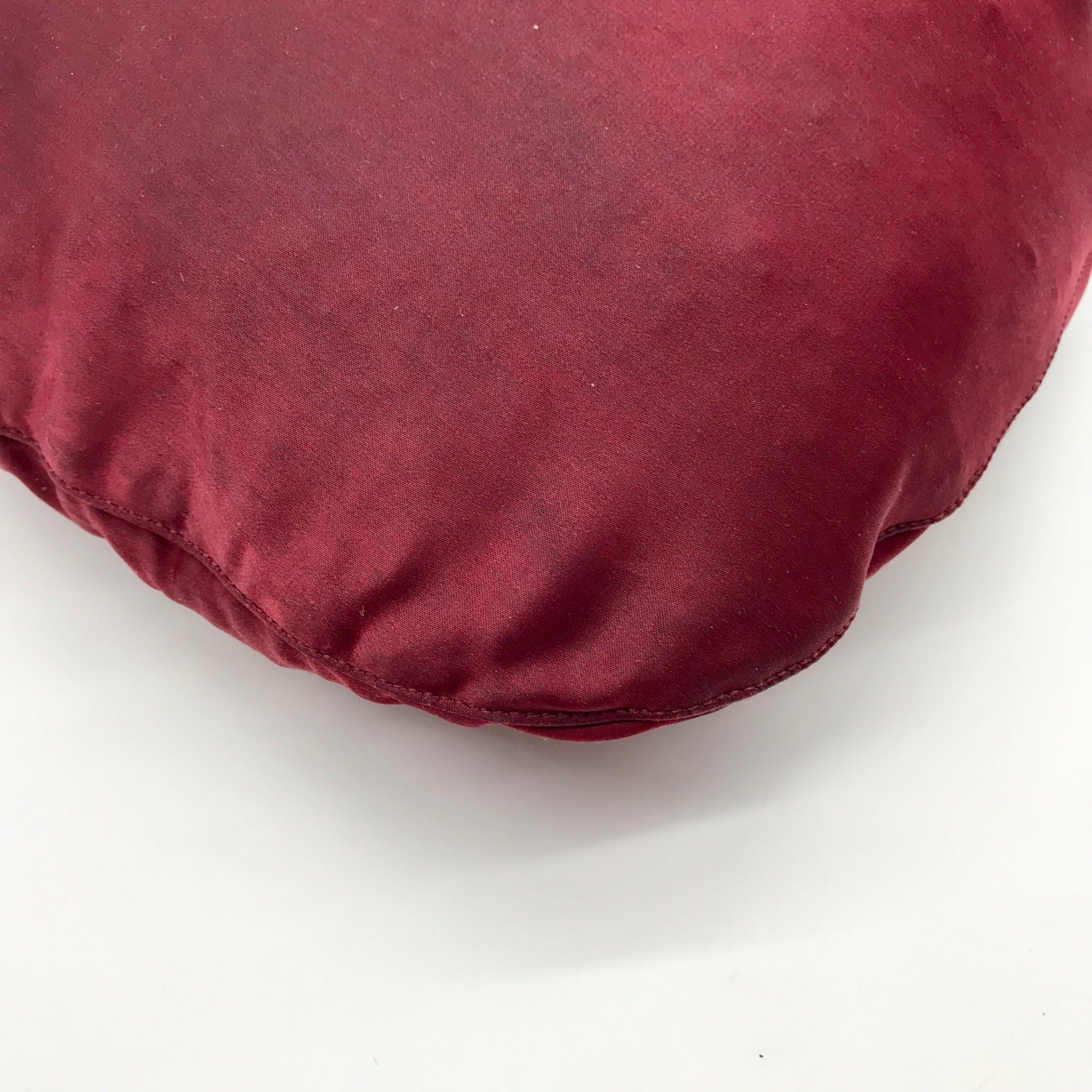 Gianni Chiarini Maroon Hobo Shoulder Bag