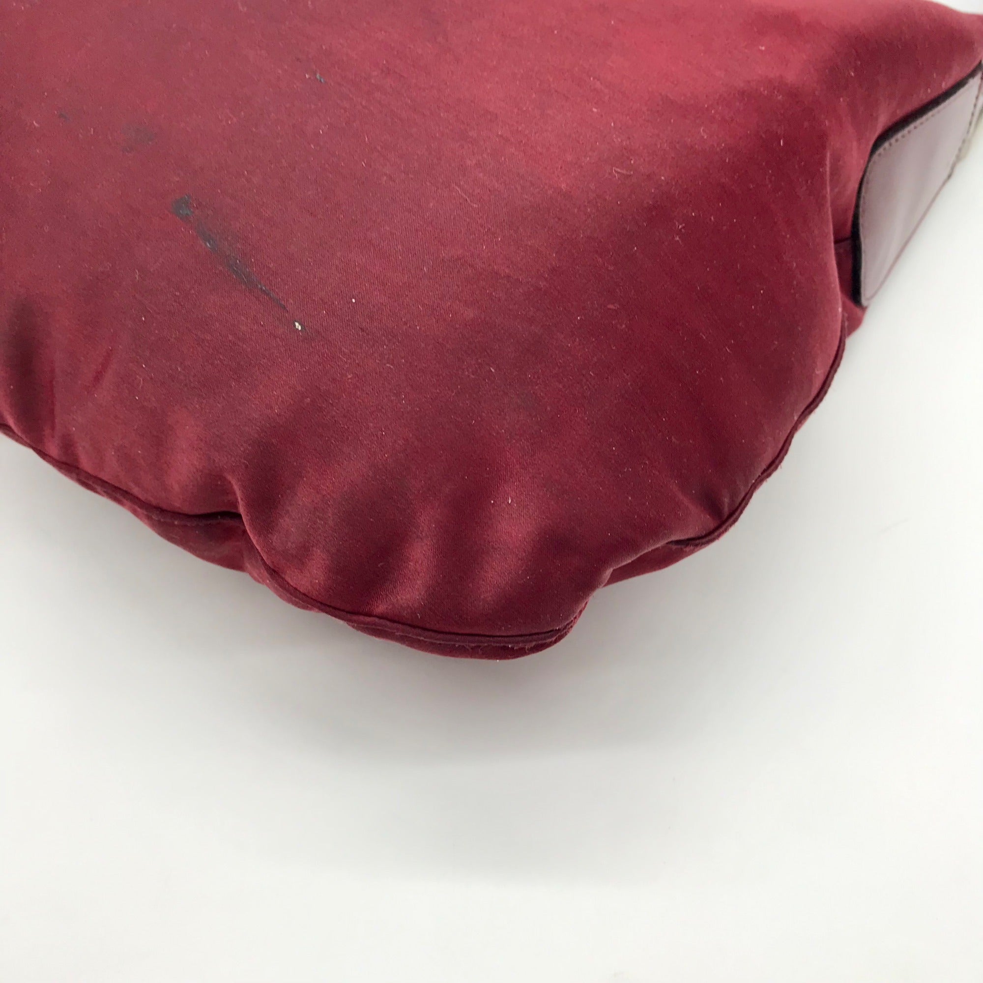 Gianni Chiarini Maroon Hobo Shoulder Bag