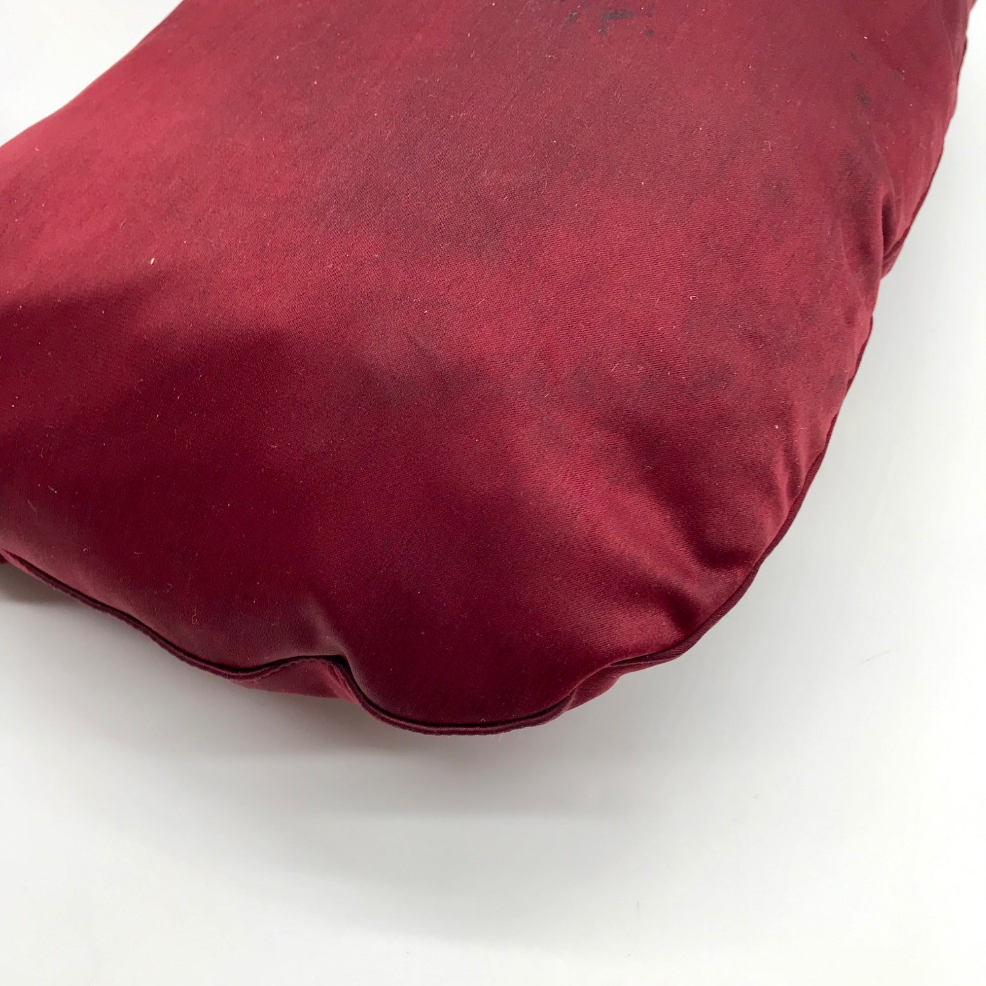 Gianni Chiarini Maroon Hobo Shoulder Bag