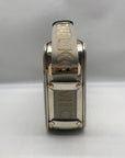 Michael Kors Metallic Gold Fabric Maeve Small East West Pocket bag