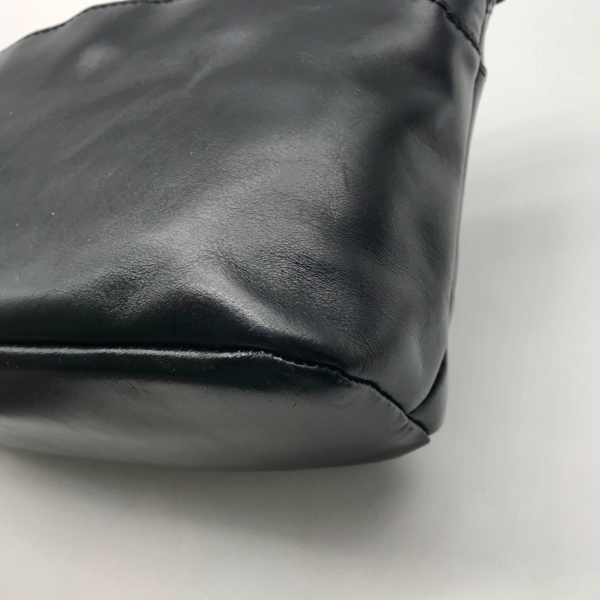 Patricia Nash Black Leather Convertible Shoulder Bag