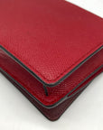 Coach Brown Monogram Coated Canvas Wallet