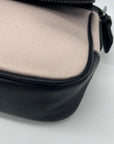 Coach Ivory Canvas Hampton Flap Shoulder Bag