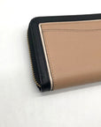 Kate Spade Color-blocked Saffiano Leather Zip-Around Wallet