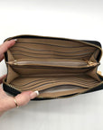 Kate Spade Color-blocked Saffiano Leather Zip-Around Wallet