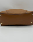 Michael Kors Brown Crosby Leather Hobo Shoulder Bag