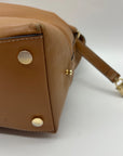 Michael Kors Brown Crosby Leather Hobo Shoulder Bag