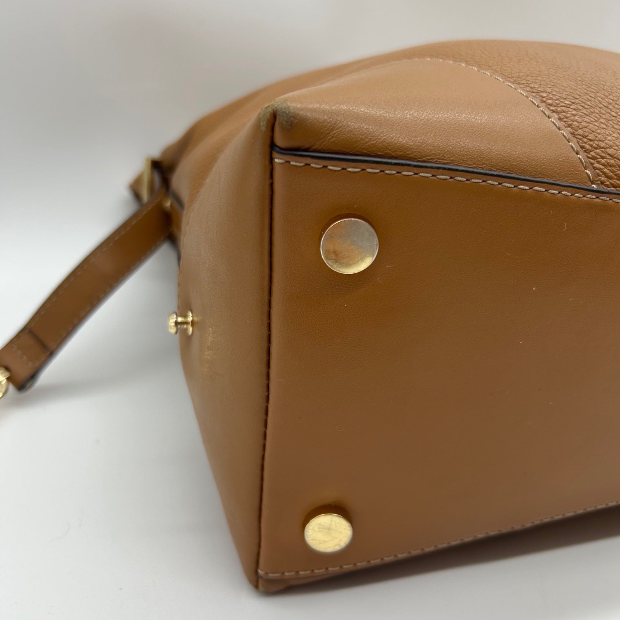 Michael Kors Brown Crosby Leather Hobo Shoulder Bag