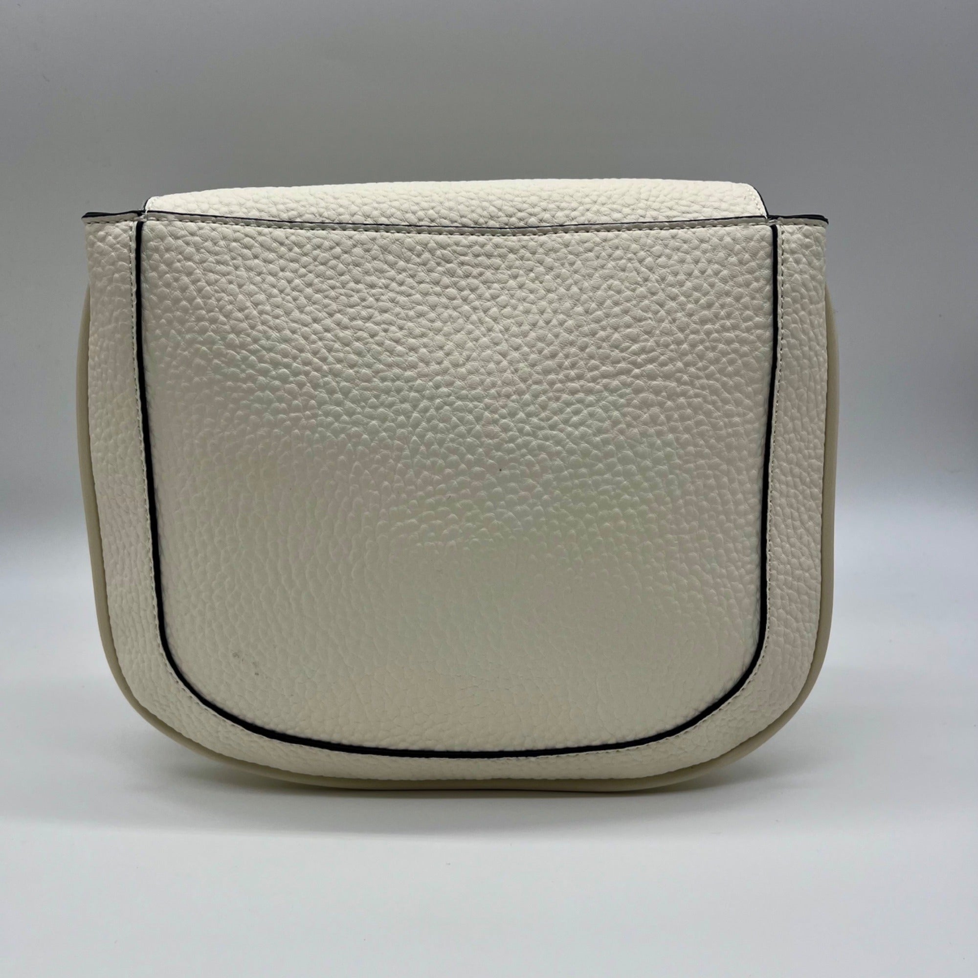 Calvin Klein White Leather Crossbody Bag