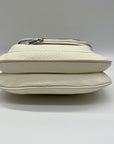 Calvin Klein White Leather Crossbody Bag