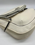 Calvin Klein White Leather Crossbody Bag