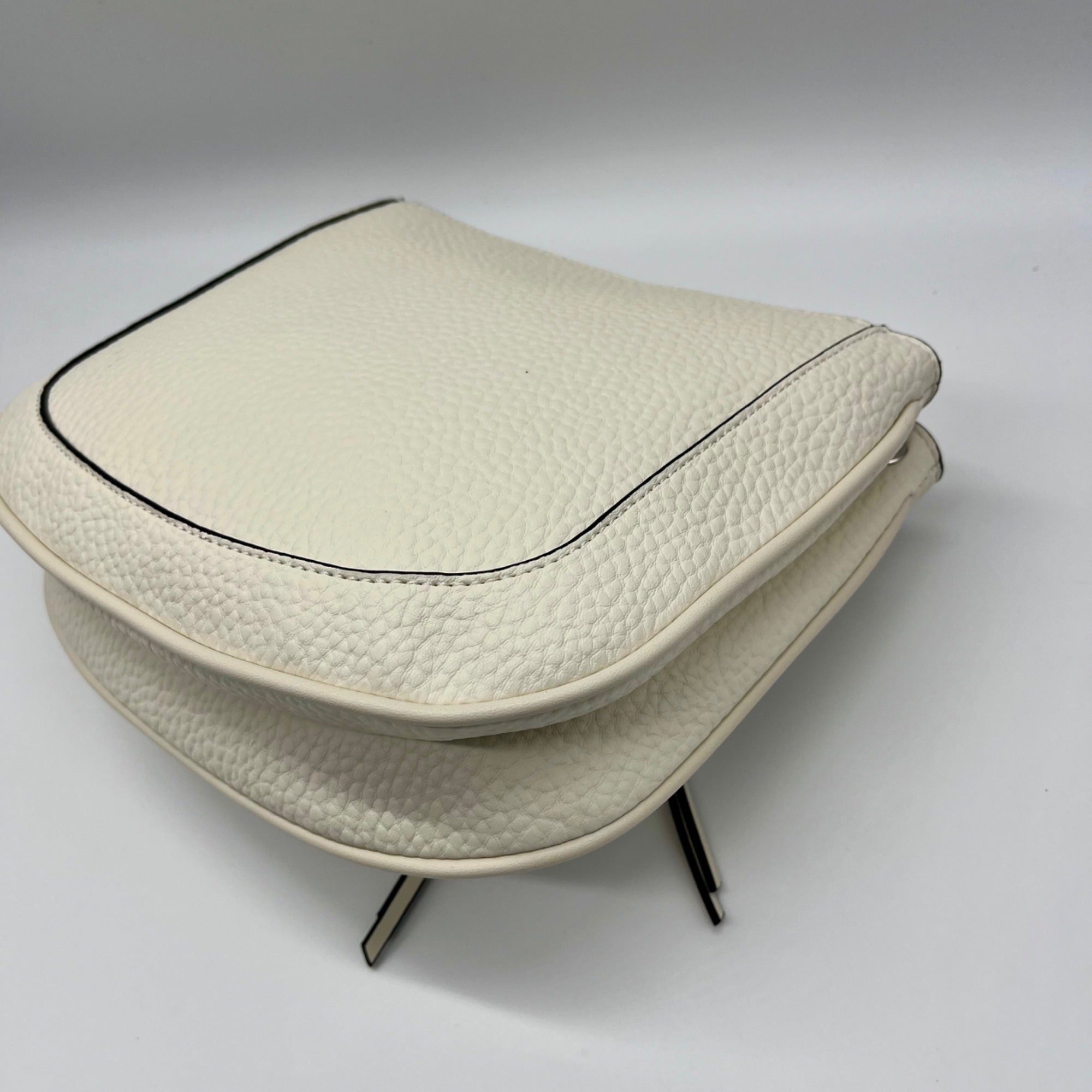 Calvin Klein White Leather Crossbody Bag