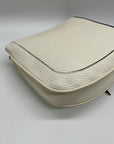 Calvin Klein White Leather Crossbody Bag