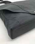 Baggallini Neighborhood Gray Nylon Laptop Messenger Bag