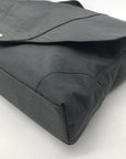 Baggallini Neighborhood Gray Nylon Laptop Messenger Bag